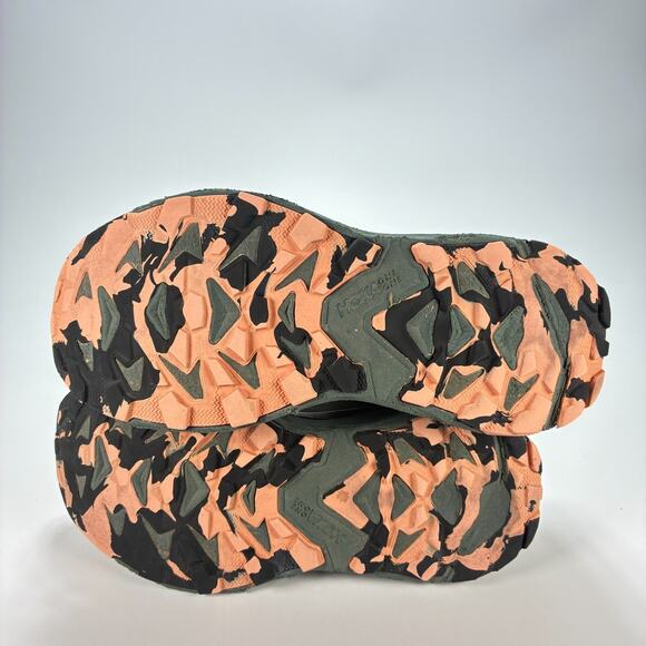 Hoka Torrent 3 Gray Green Trail Running Shoes Sneakers 1127915 HMSP Womens Sz 9B - Picture 9 of 12